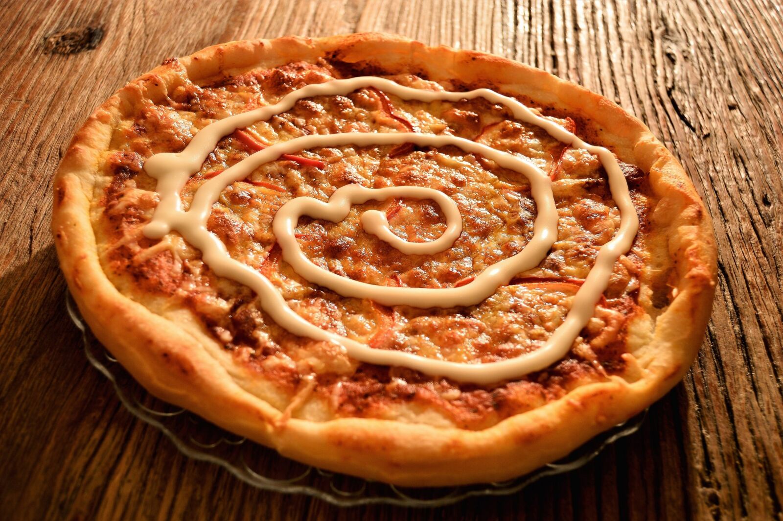 Nikon D3200 sample photo. Pizza, at home, indoor photography