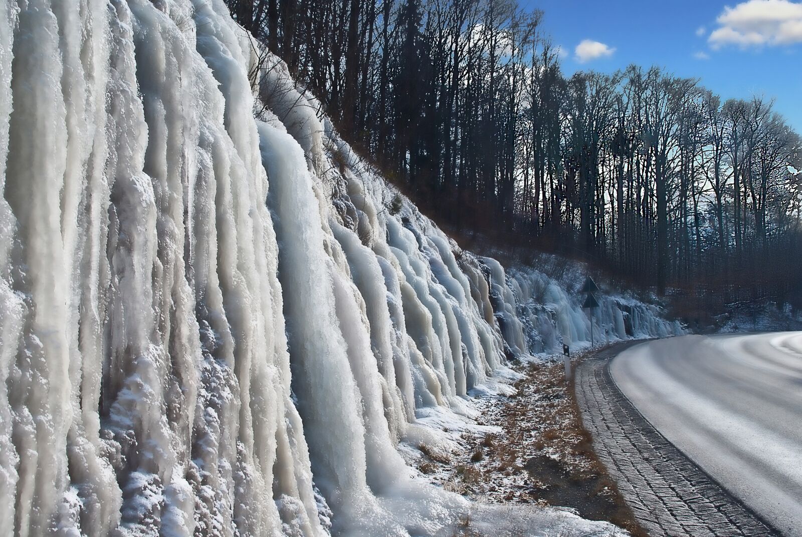 Sony Alpha DSLR-A300 sample photo. Winter, ice, frost photography