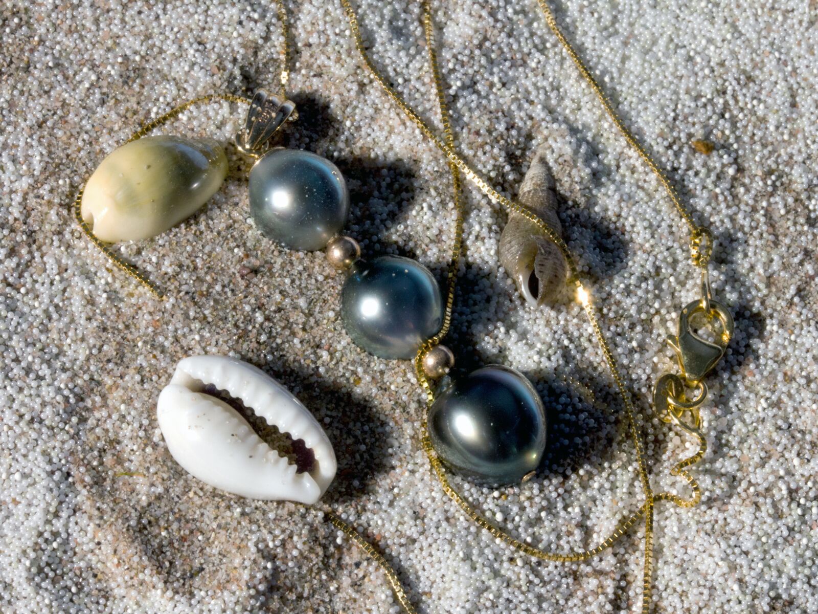 Canon EF-S 60mm F2.8 Macro USM sample photo. Sand, beads, mussels photography