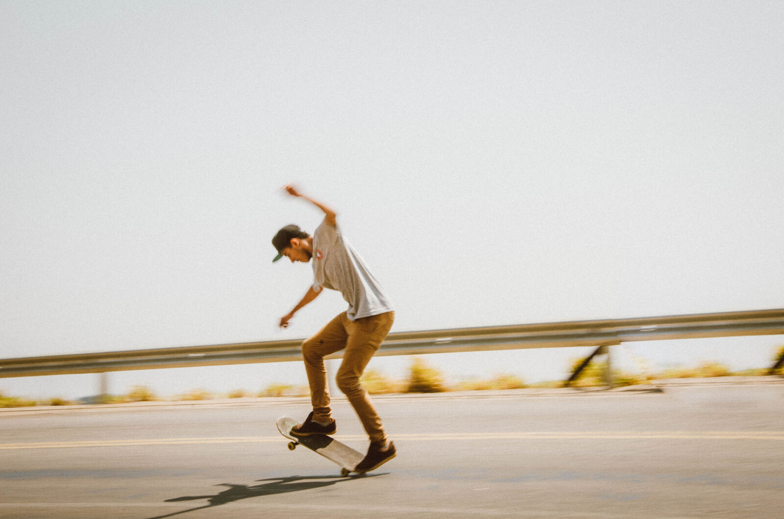 Nikon D7000 sample photo. Action, asphalt, balancing, blur photography