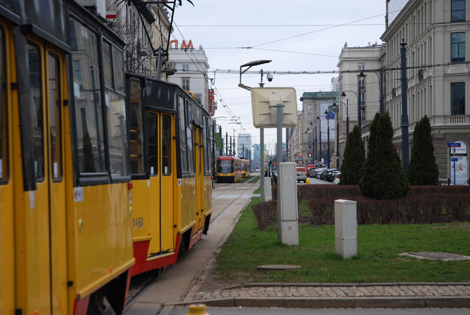Nikon D80 sample photo. Tram, city, the centre photography