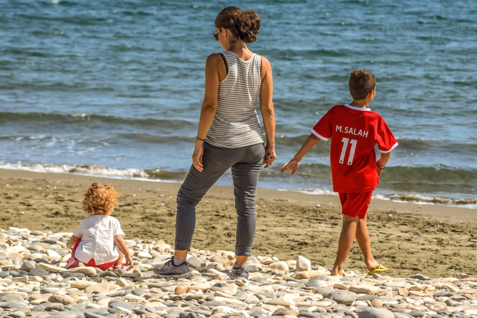 Nikon D3300 sample photo. Mother, children, family photography