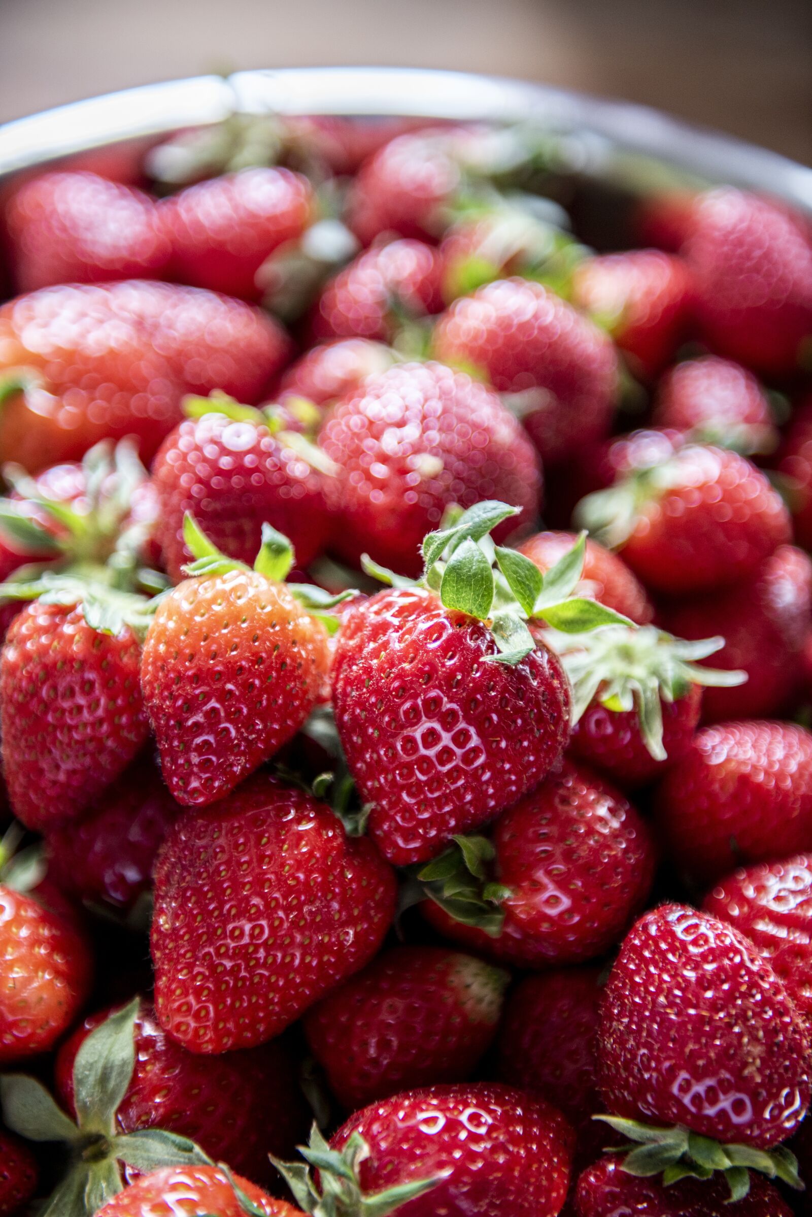 Nikon D750 sample photo. Strawberry, healthy, vegan photography