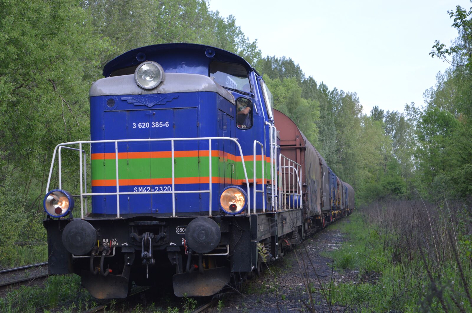 Nikon D3200 sample photo. Locomotive, tracks, railway photography