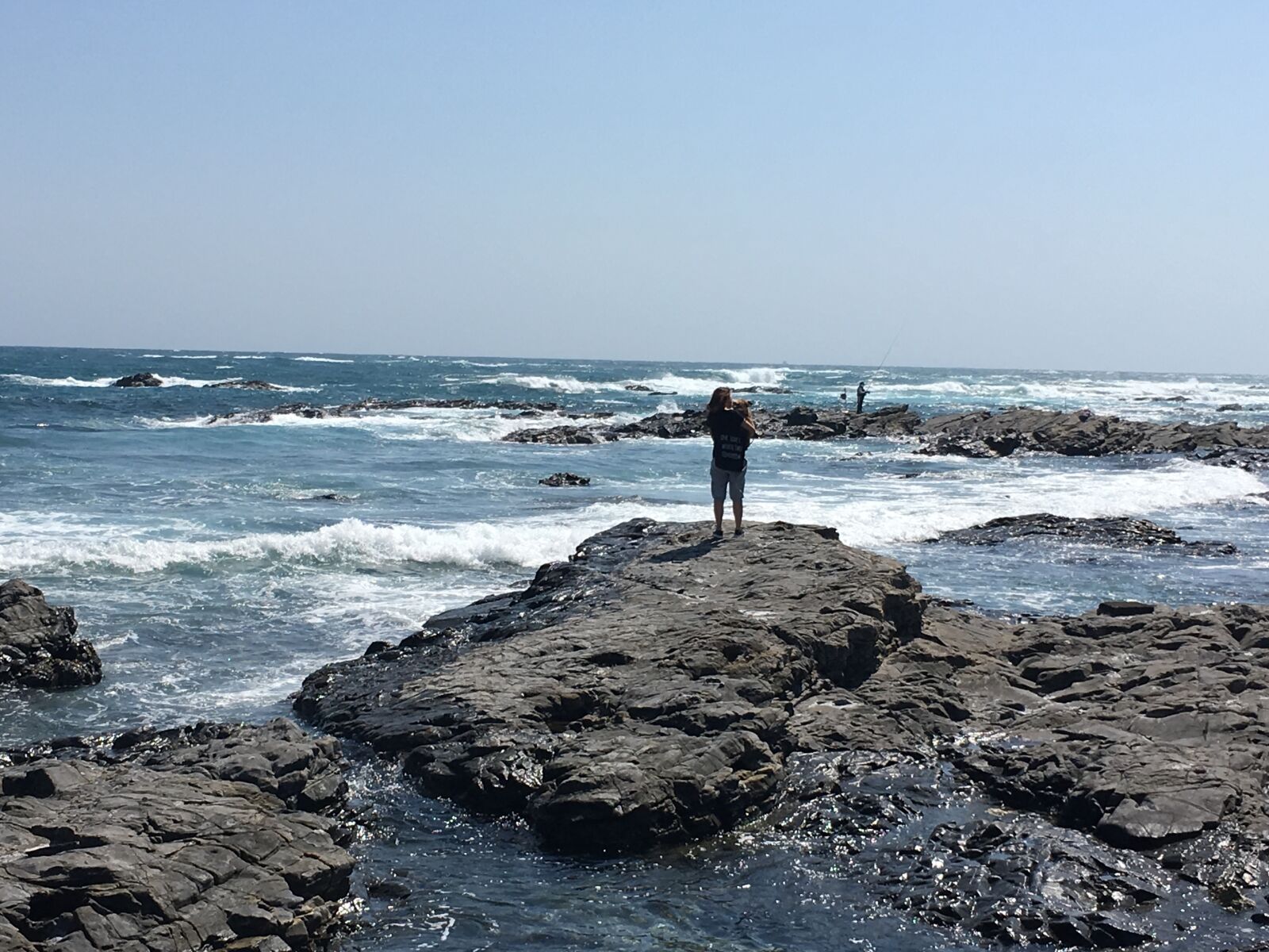 Apple iPhone 6s sample photo. Sea, coast, senjojiki photography
