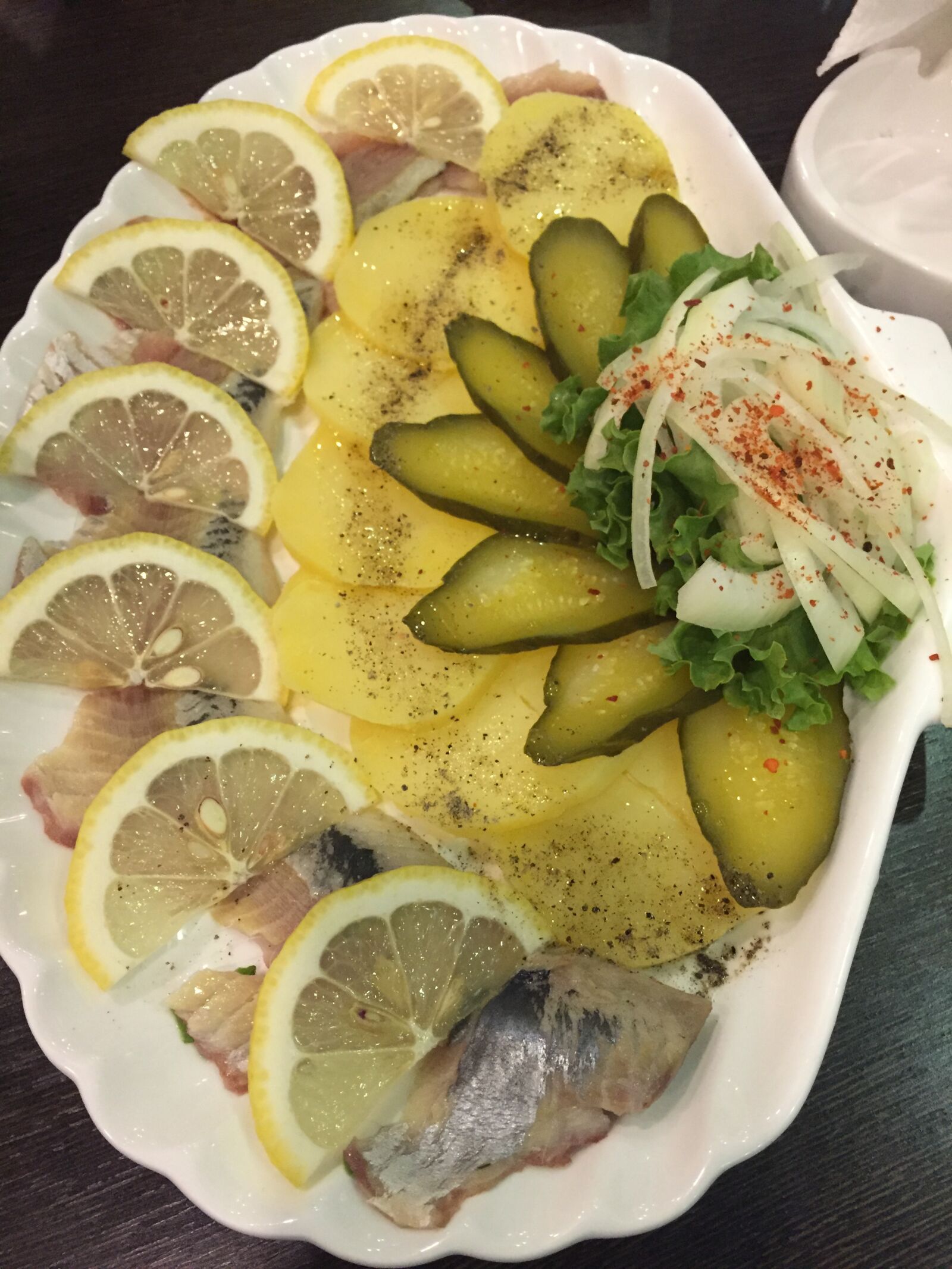 iPhone 6 back camera 4.15mm f/2.2 sample photo. Fish, cucumber, pepino photography