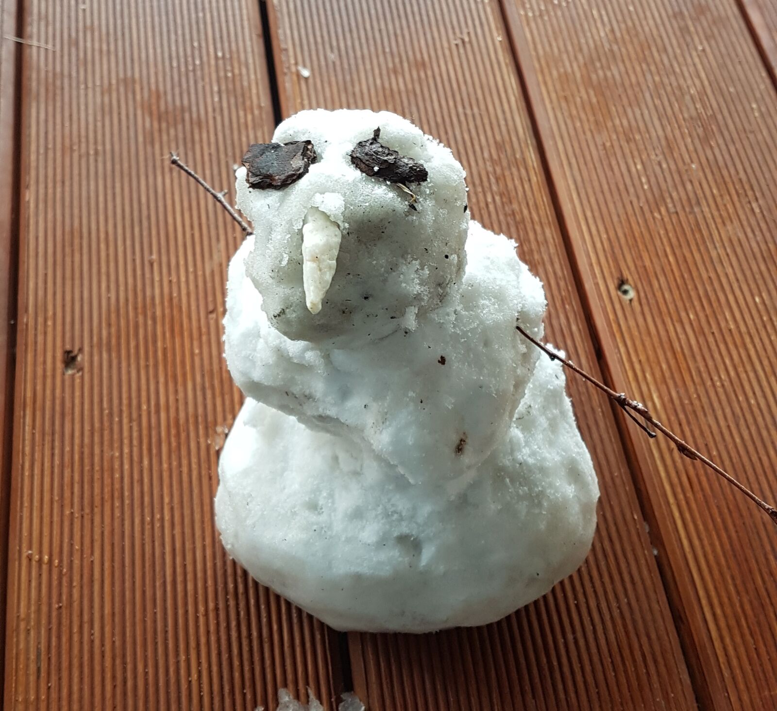 Samsung Galaxy S7 Edge sample photo. Snowman, snow, frost photography