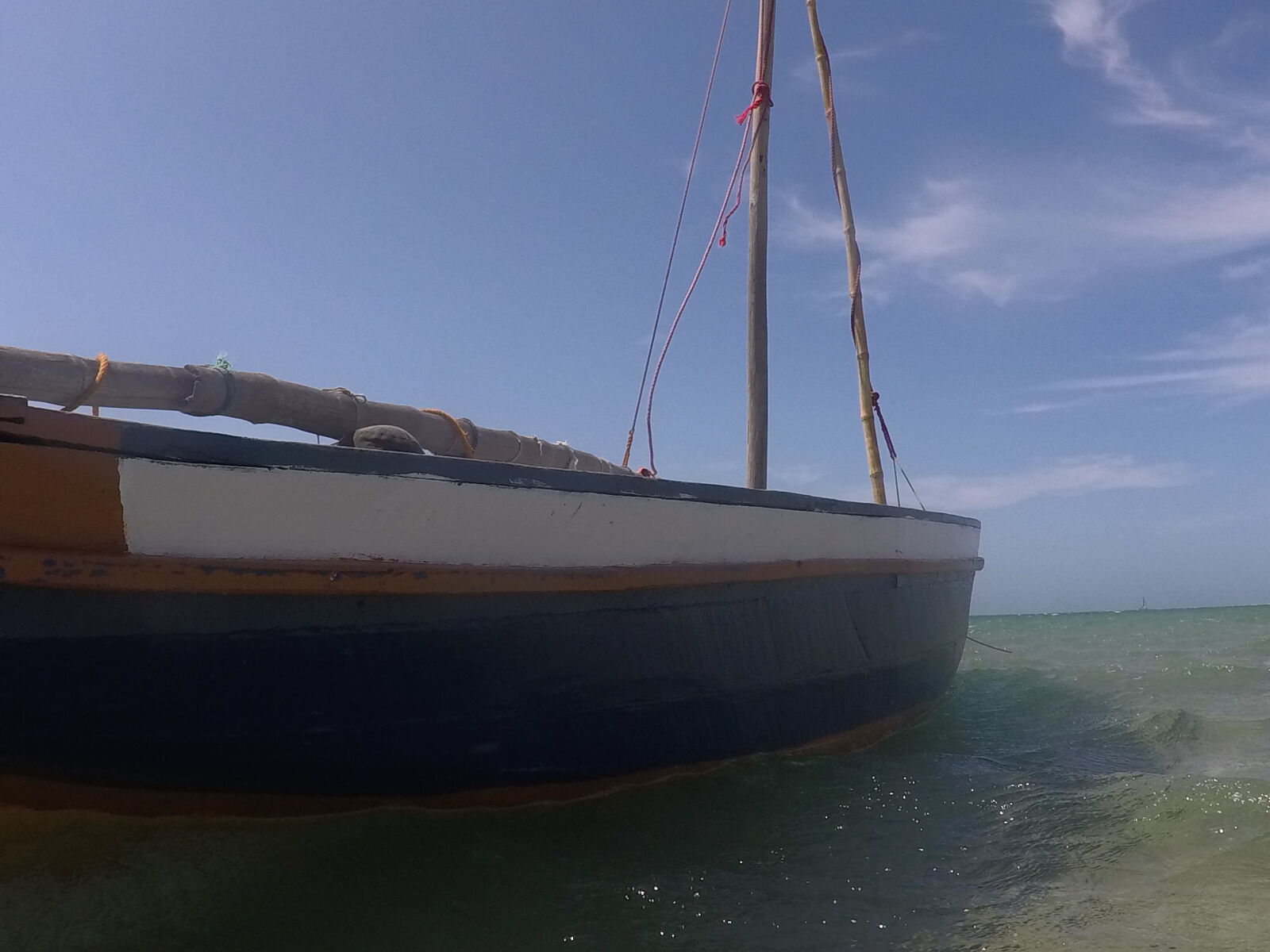 GoPro Hero5 Black sample photo. Boat, ocean, peaceful, sail photography