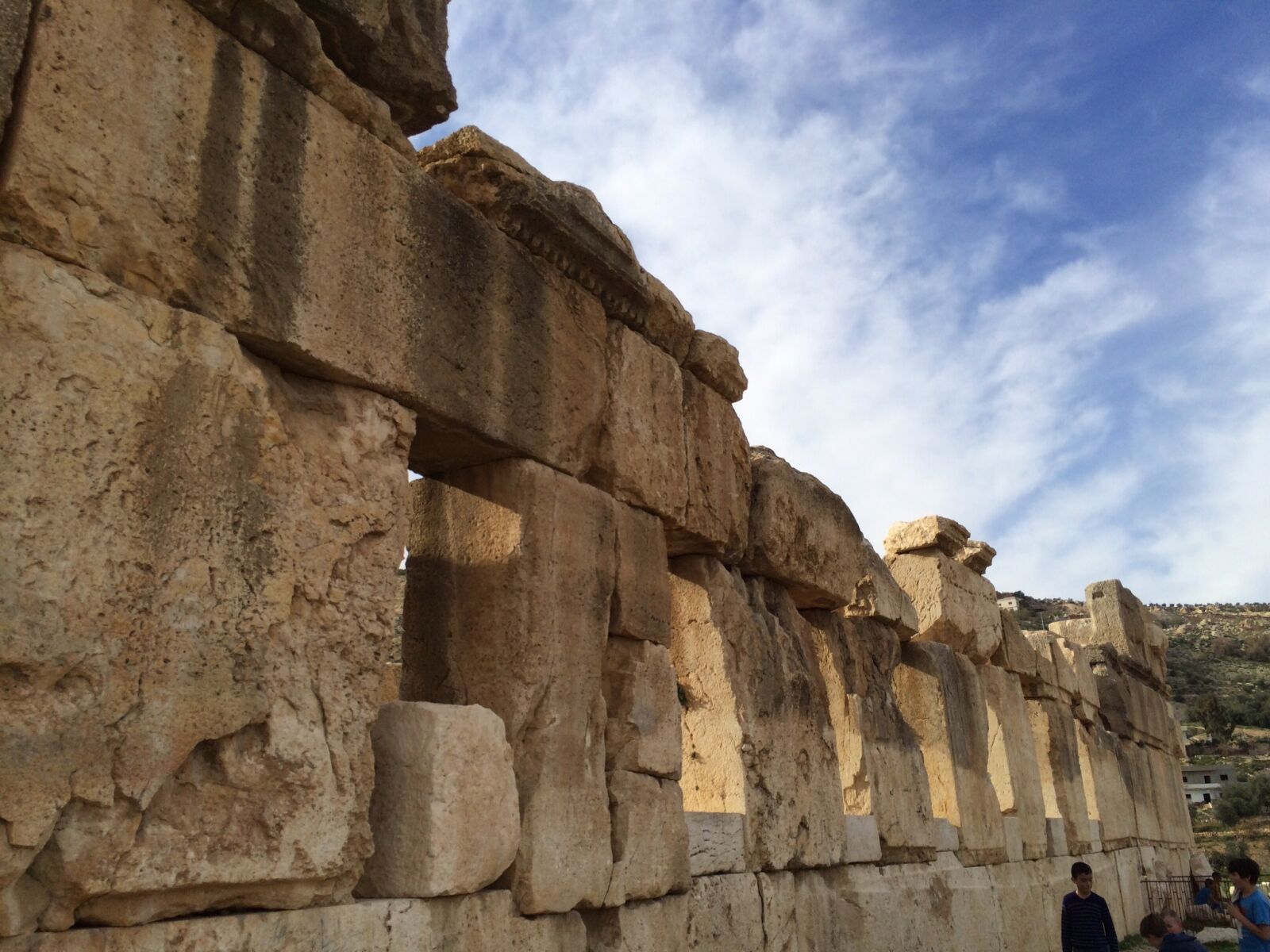 iPhone 5s back camera 4.12mm f/2.2 sample photo. Ancient ruins, middle east photography