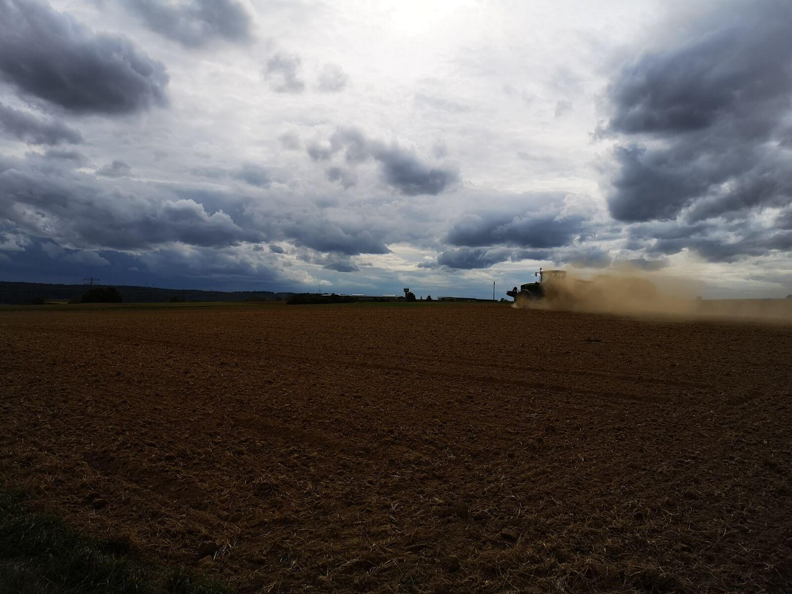 HUAWEI CLT-L29 sample photo. Autumn, field, arable photography