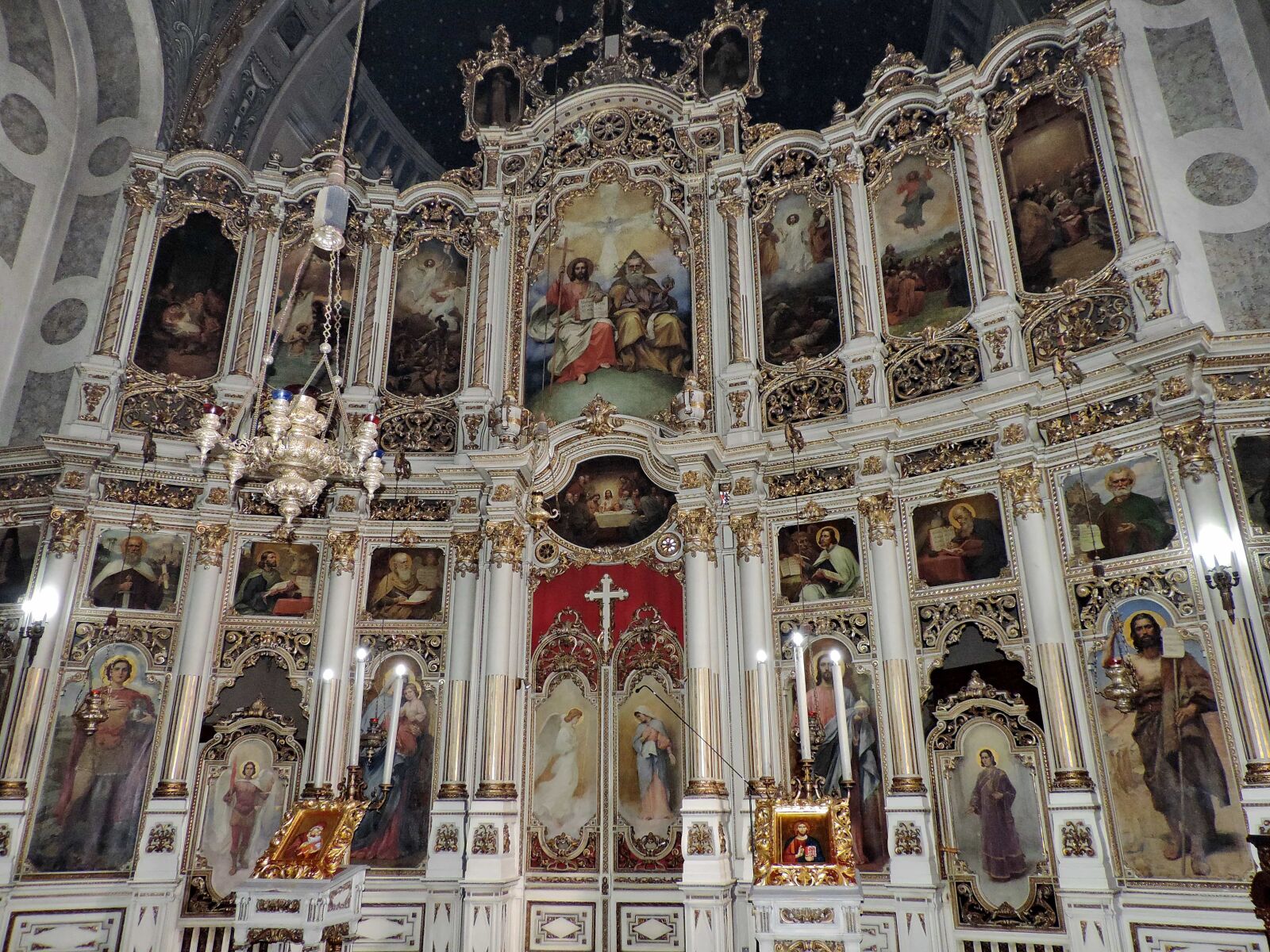 Nikon Coolpix P520 sample photo. Altar, byzantine, christianity, orthodox photography