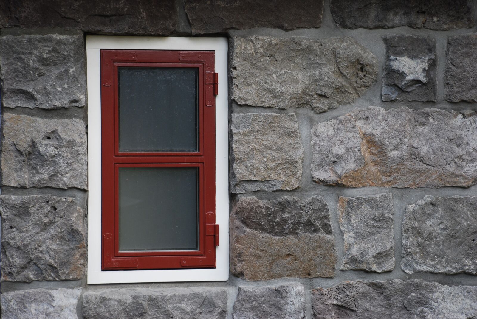 Nikon D80 sample photo. Window, rock wall, wall photography