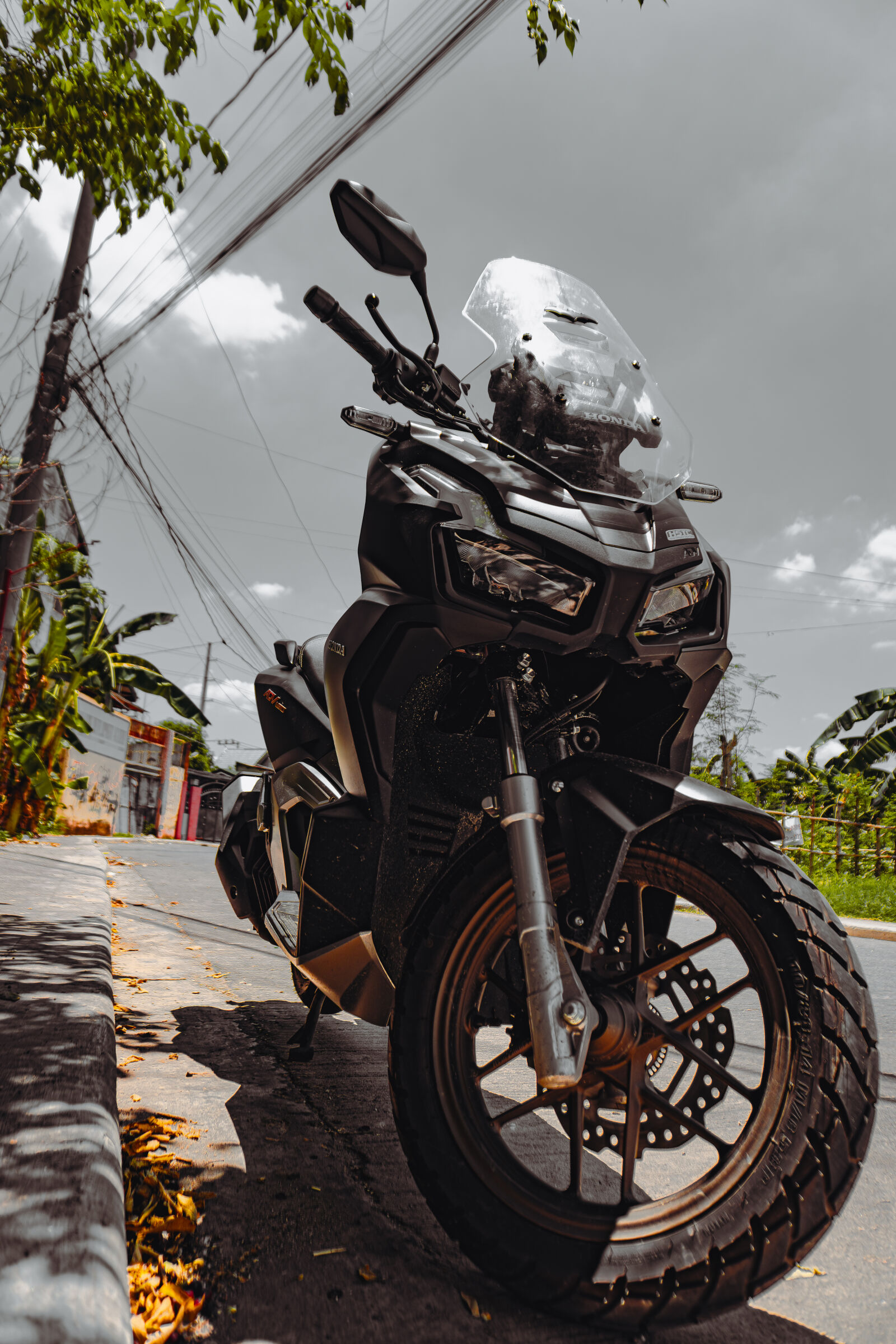 Sony ZV-E10 sample photo. Honda adv 160 photography