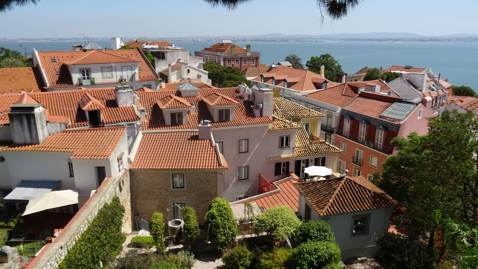 Sony DSC-HX60 sample photo. Lisbon, panorama, old town photography