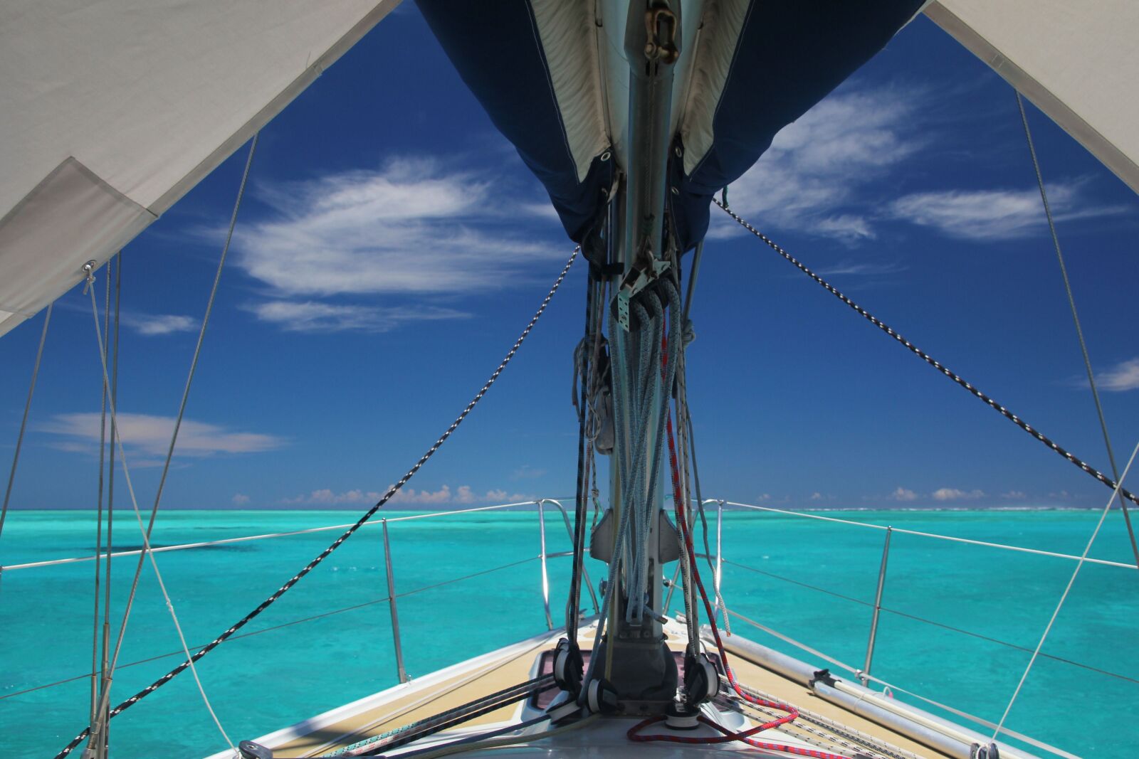 Canon EOS 60D sample photo. Sailboat, lagoon, new caledonia photography