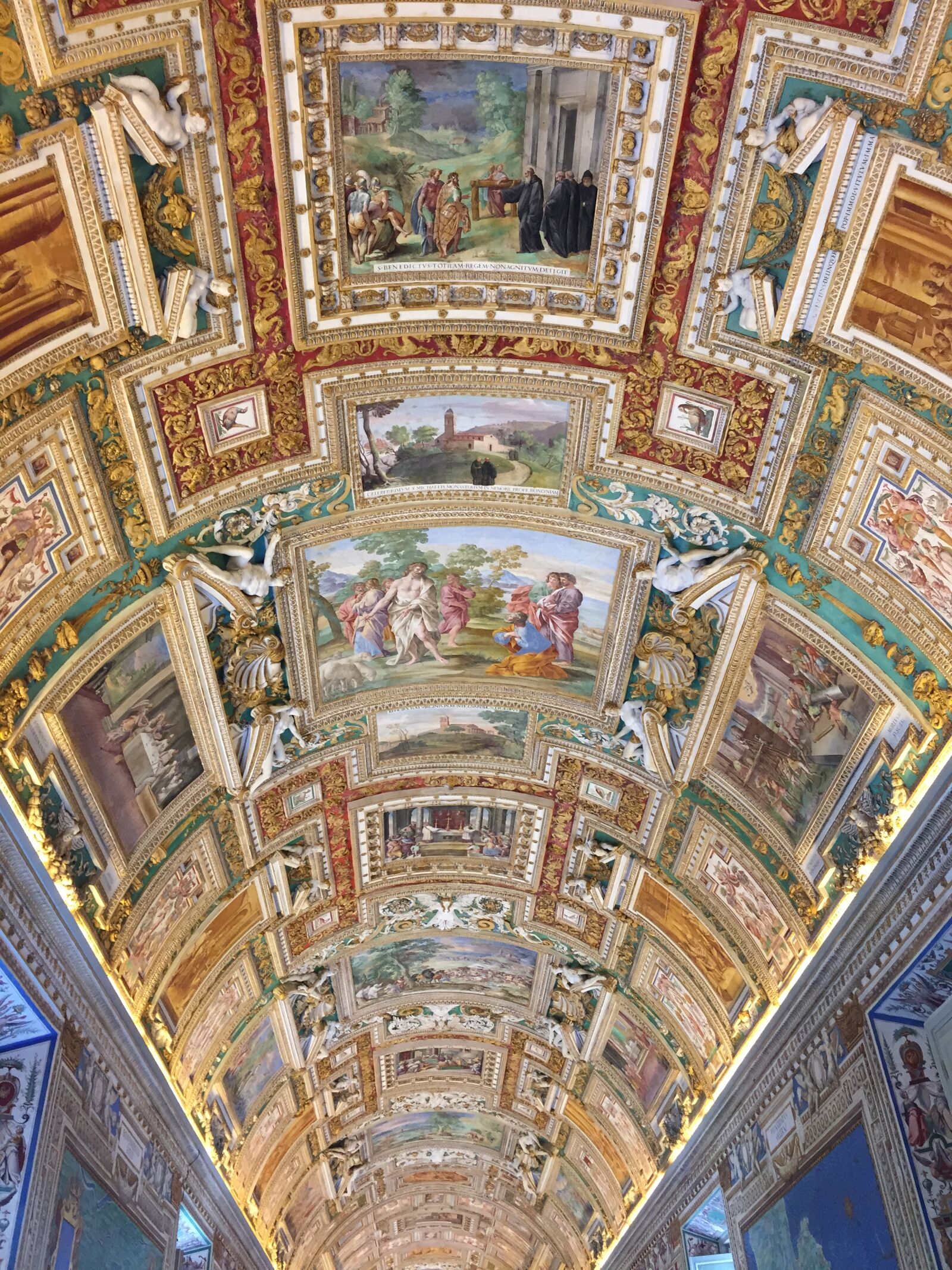 Apple iPhone 6 sample photo. Religious, art, in, ceiling photography