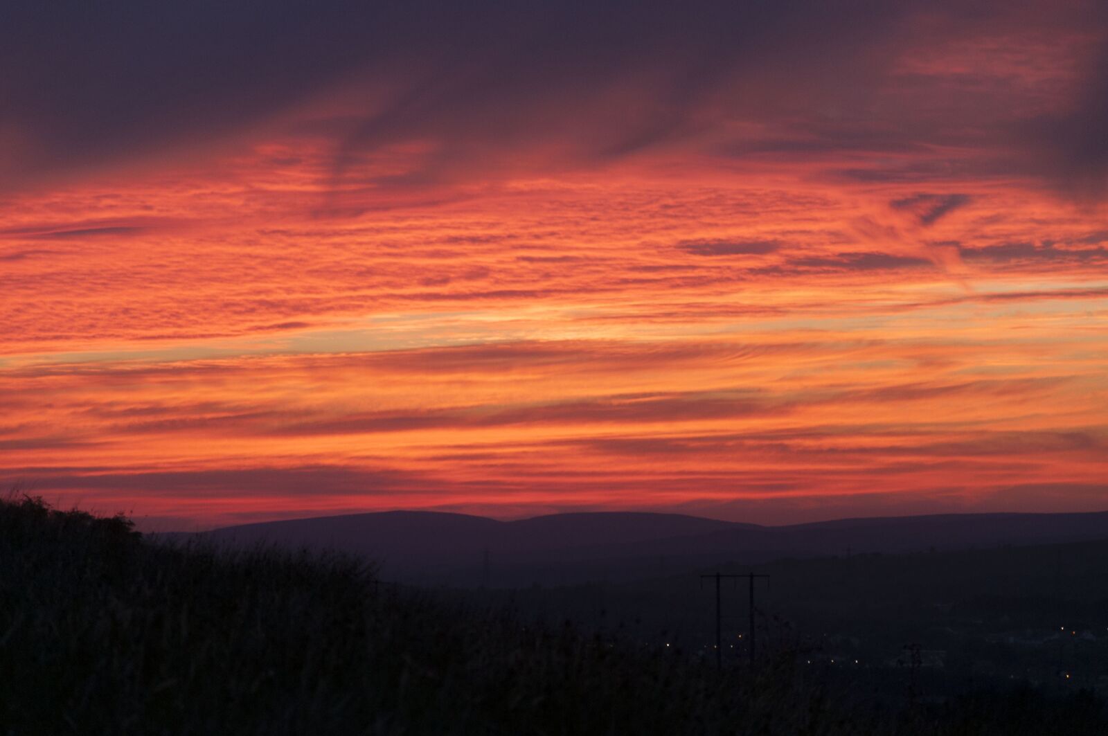 Nikon D90 sample photo. Sunset, sky, silhouette photography