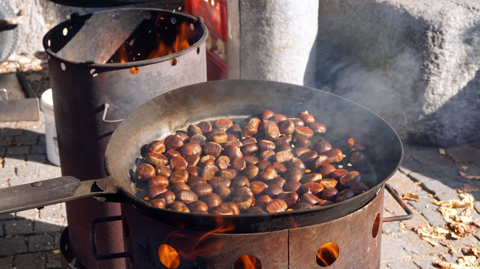 Sony Alpha a5000 (ILCE 5000) sample photo. Chestnut, roast, törggelen photography