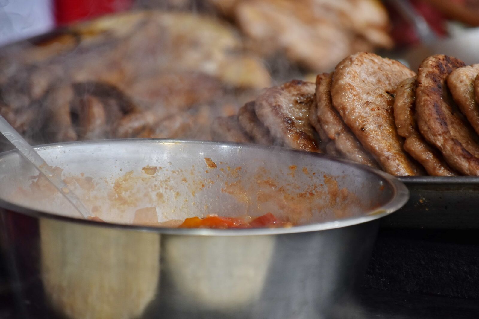 Nikon D5500 sample photo. Beef, hamburger, meat, lunch photography