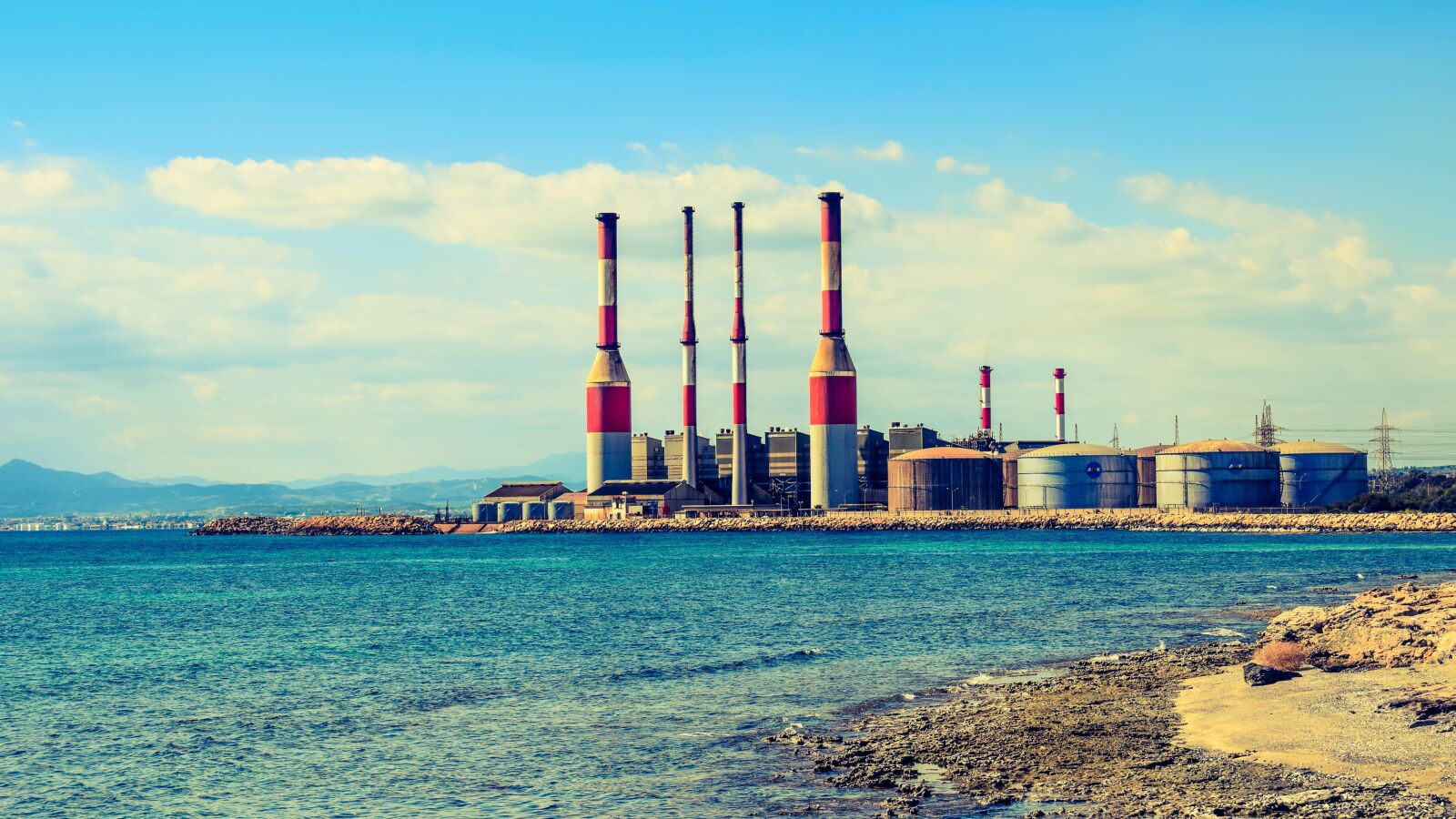 Nikon D3300 sample photo. Factory, chimneys, plant photography