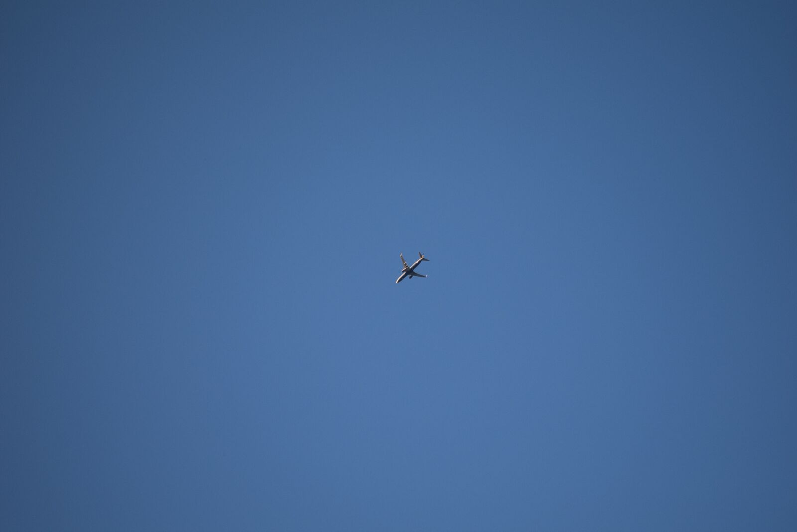 Nikon D5300 sample photo. Plane, sky, blue photography