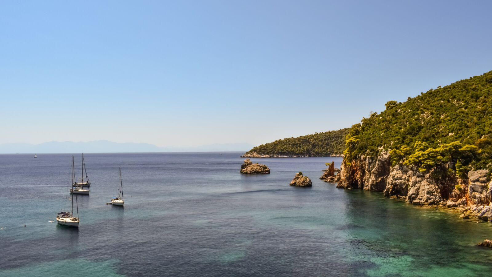 Nikon D3300 sample photo. Greece, skopelos, stafylos photography