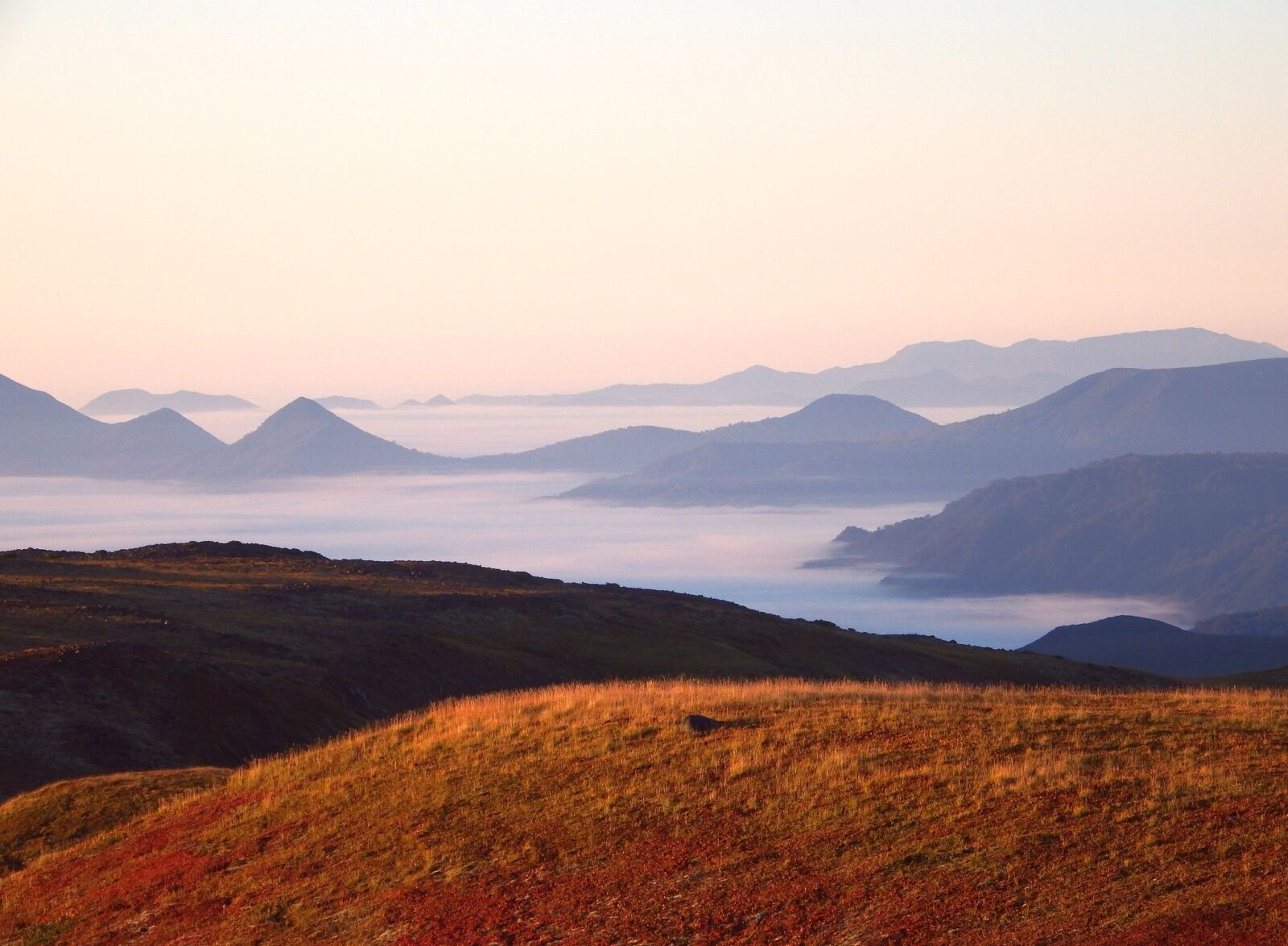 Fujifilm FinePix S1 sample photo. Mirage, mountain range, mountains photography