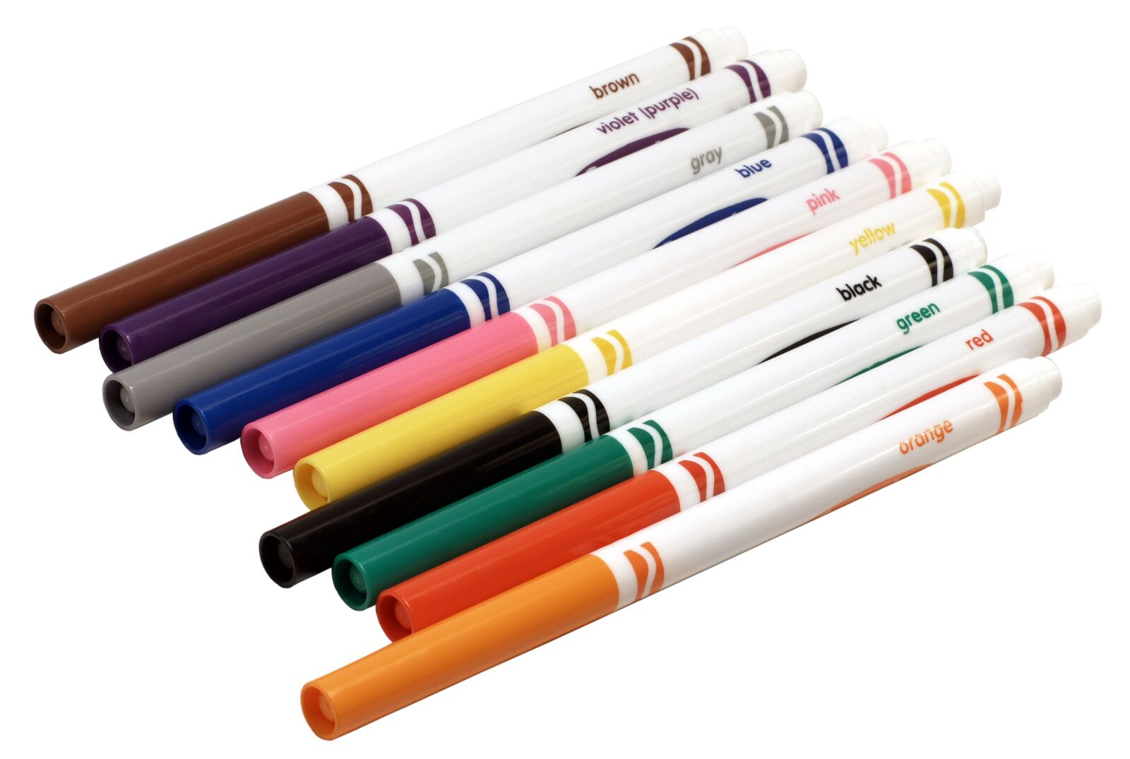 Sony Alpha DSLR-A700 sample photo. Felt pens, colors, crayola photography