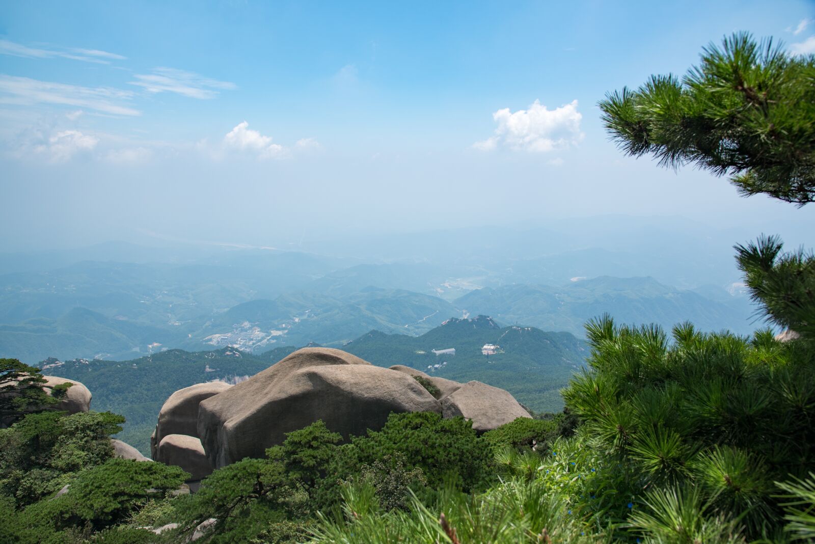 Nikon D750 sample photo. Mountain, tianzhu mountain, cloud photography