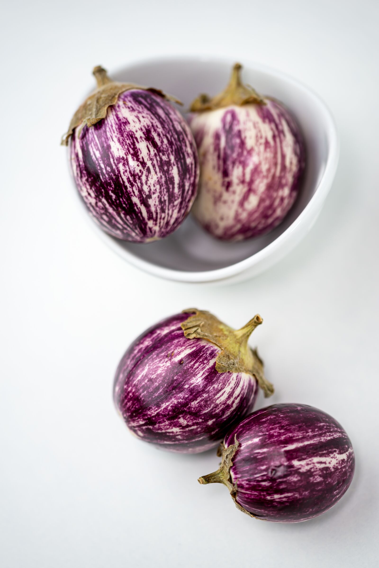 Nikon D610 sample photo. Eggplant, purple, vegetables photography