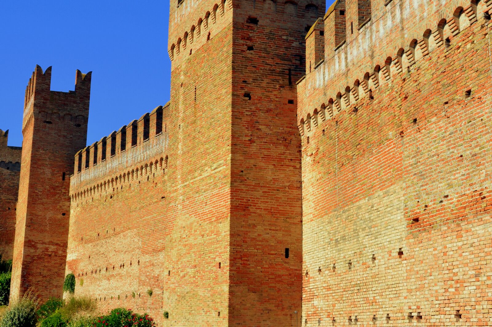 Nikon D7100 sample photo. Wall, bricks, castle photography