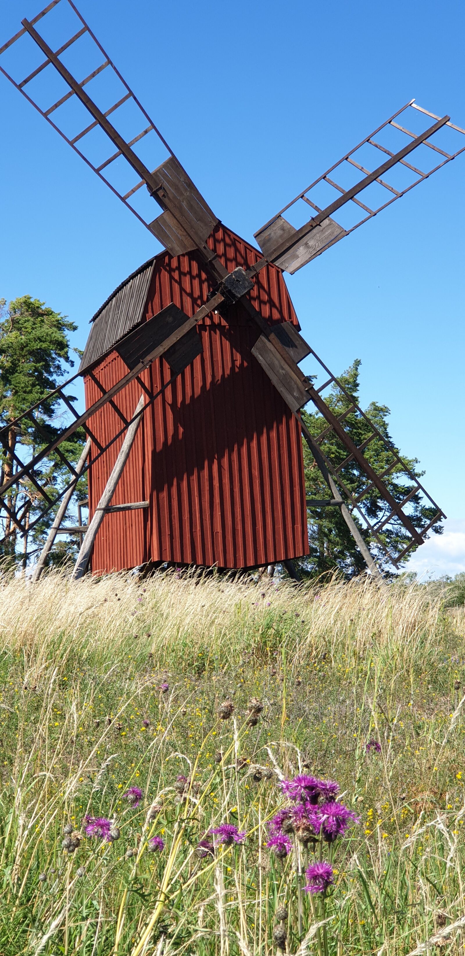 Samsung SM-G965F sample photo. Windmill, oland, sweden photography