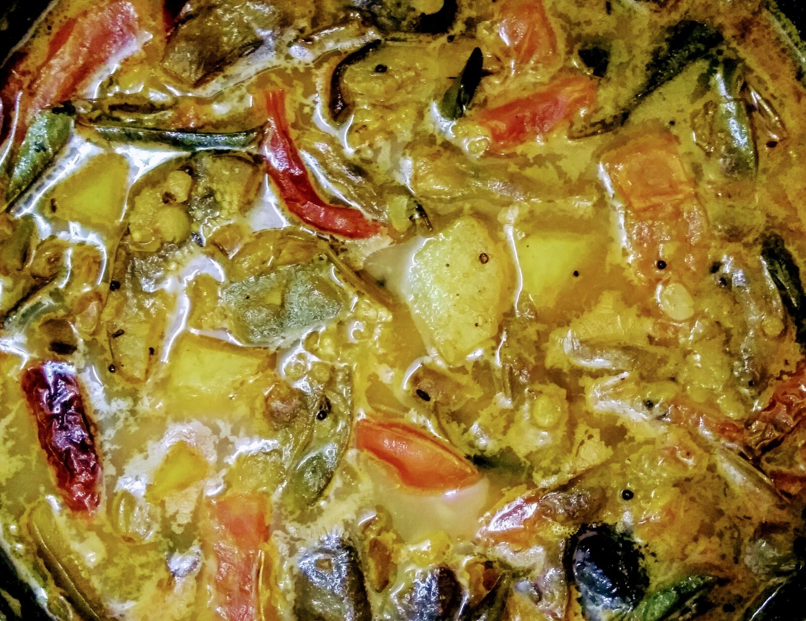 HMD Global Nokia 6 sample photo. Indian sambar, sambar, vegan photography