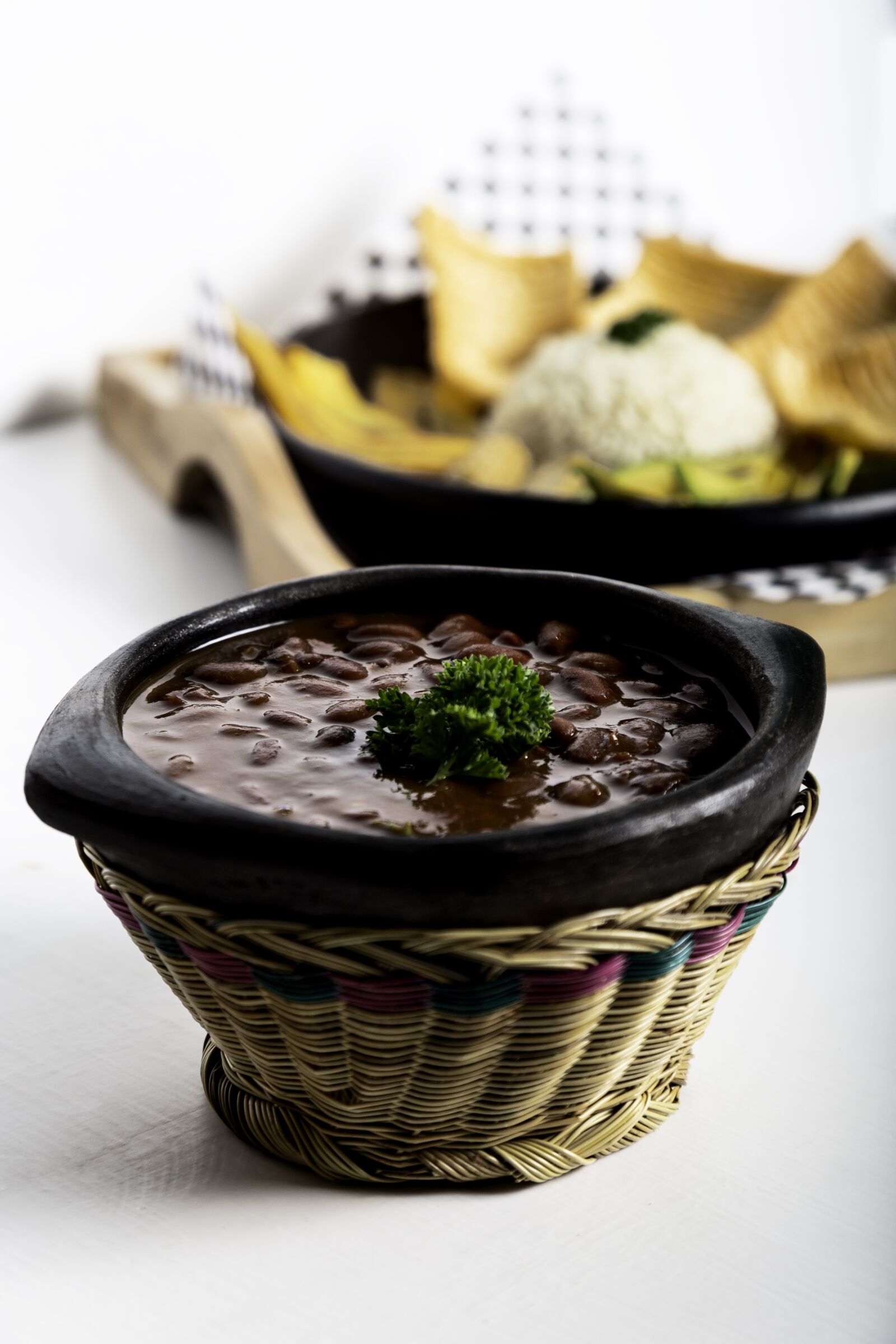 Canon EOS 6D + Canon EF 24-105mm F4L IS USM sample photo. Vegan, beans, food photography