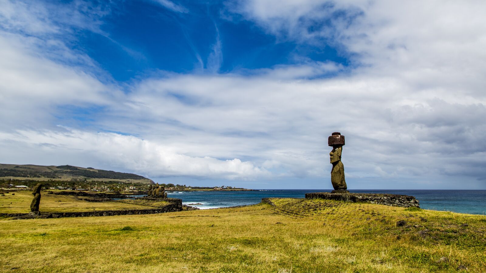 Canon EF 24-105mm F4L IS USM sample photo. The scenery, easter island photography