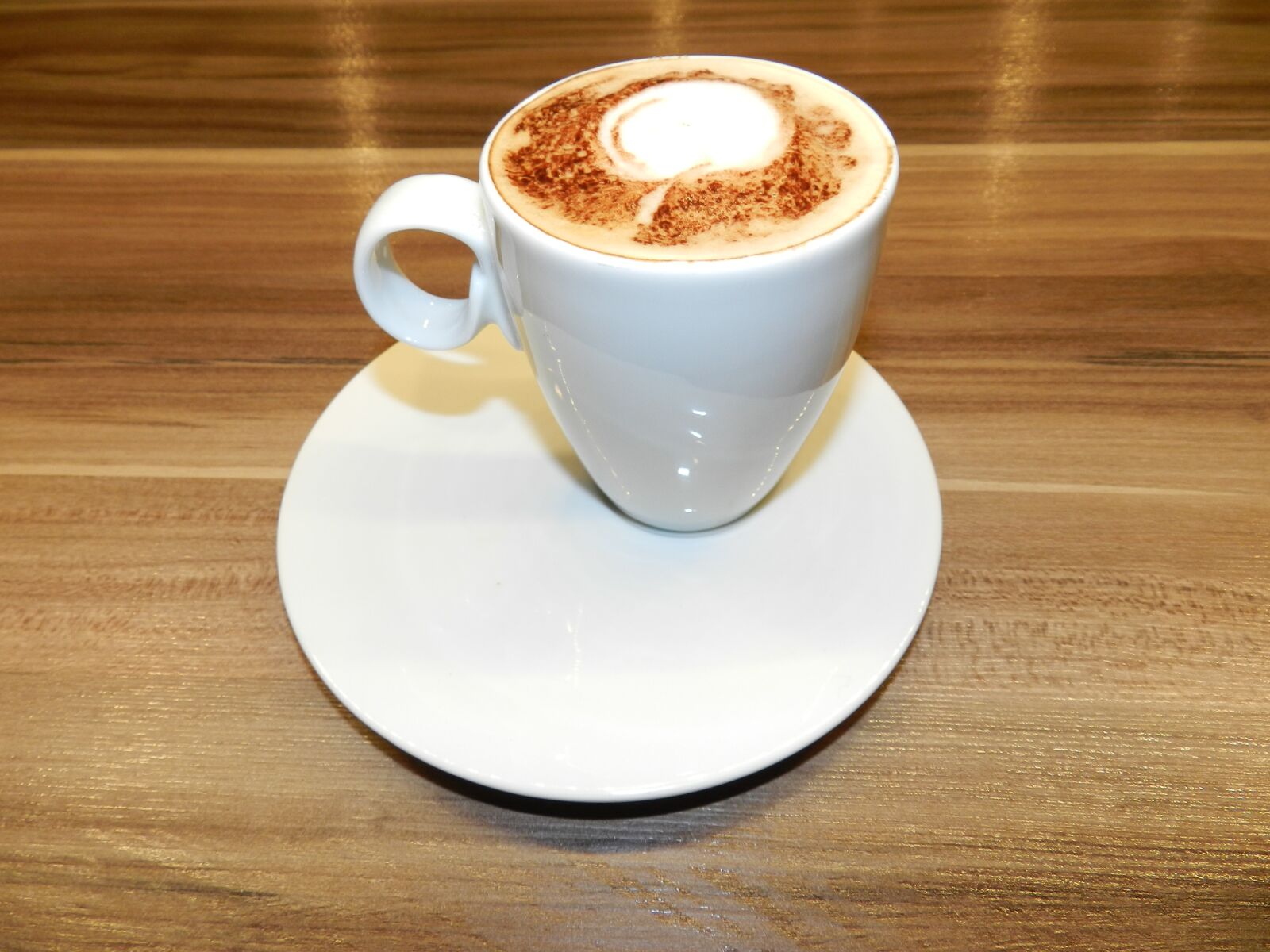 Nikon Coolpix P500 sample photo. Cappuccino, coffee, drink photography