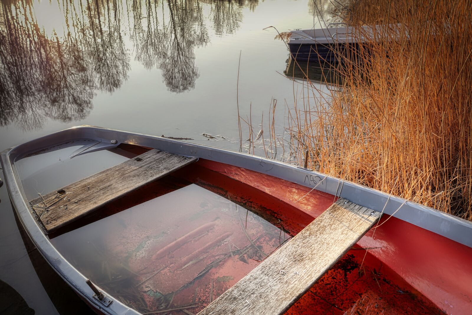 Panasonic Lumix DMC-GX8 sample photo. Boat, kuhsee, augsburg photography