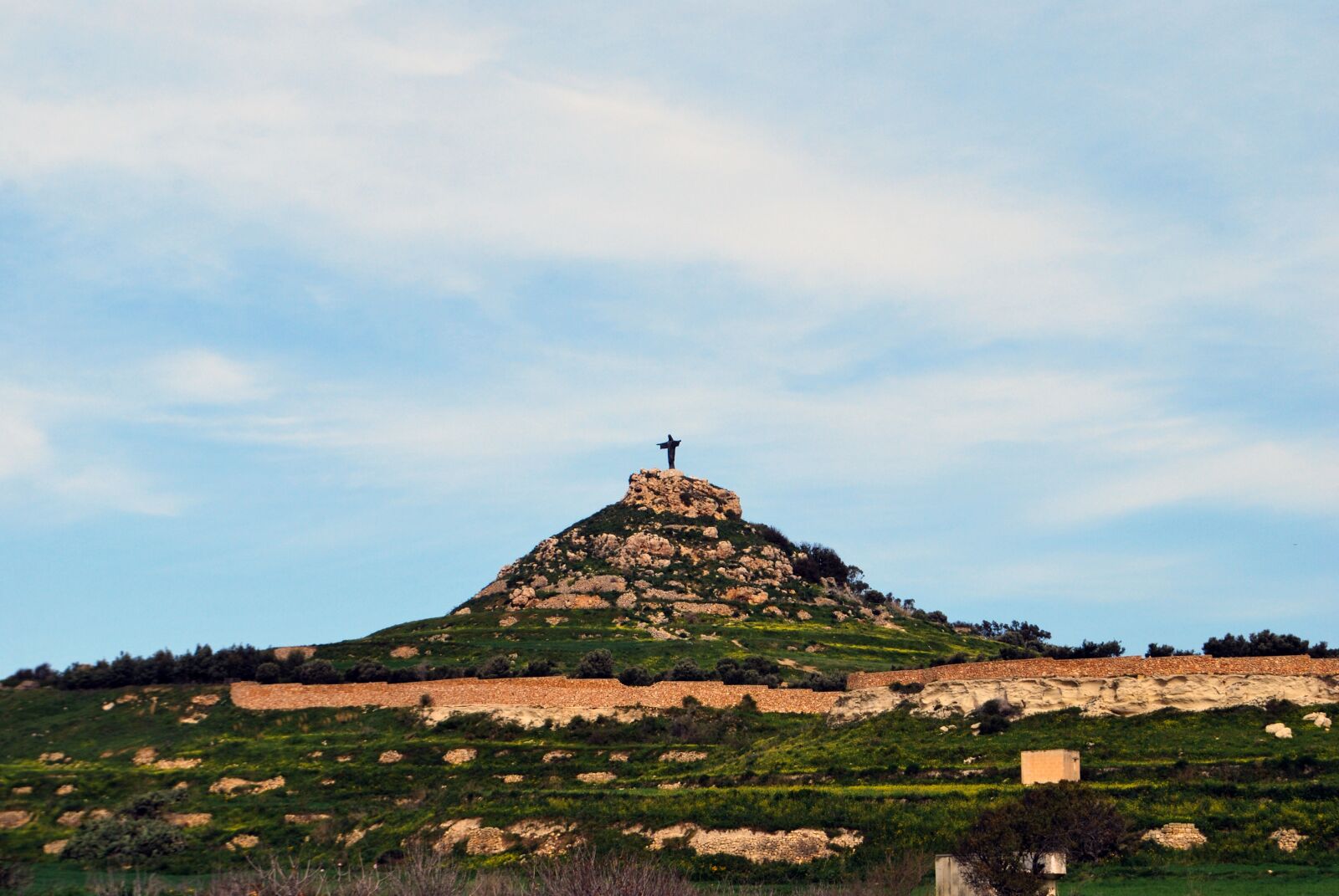 Nikon D60 sample photo. Gozo, malta, hill photography