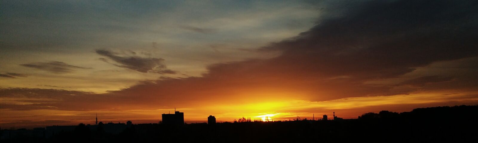 Motorola MotoG3 sample photo. Sunset, city, dusk photography