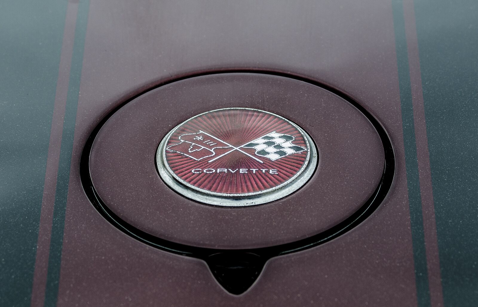 Nikon D7000 sample photo. Chevrolet corvette, badge, car photography
