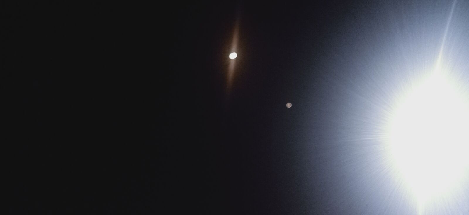 OPPO F11 sample photo. Moon, night, sky photography