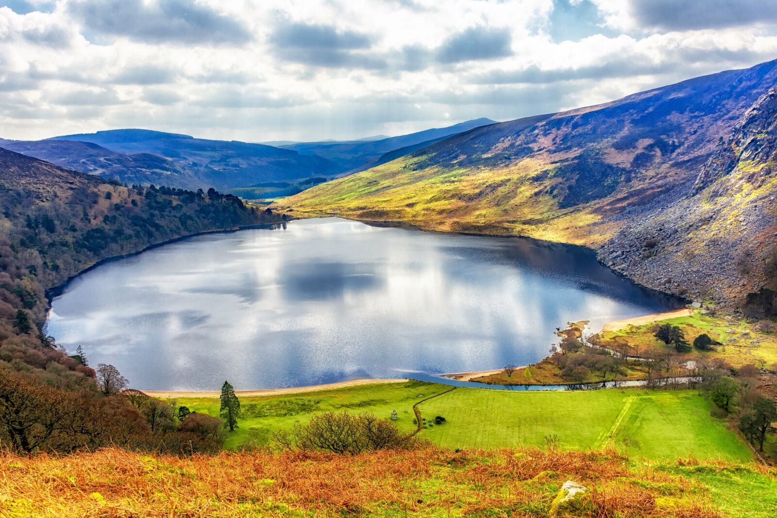 Nikon D7200 sample photo. Lough tay, lake, ireland photography