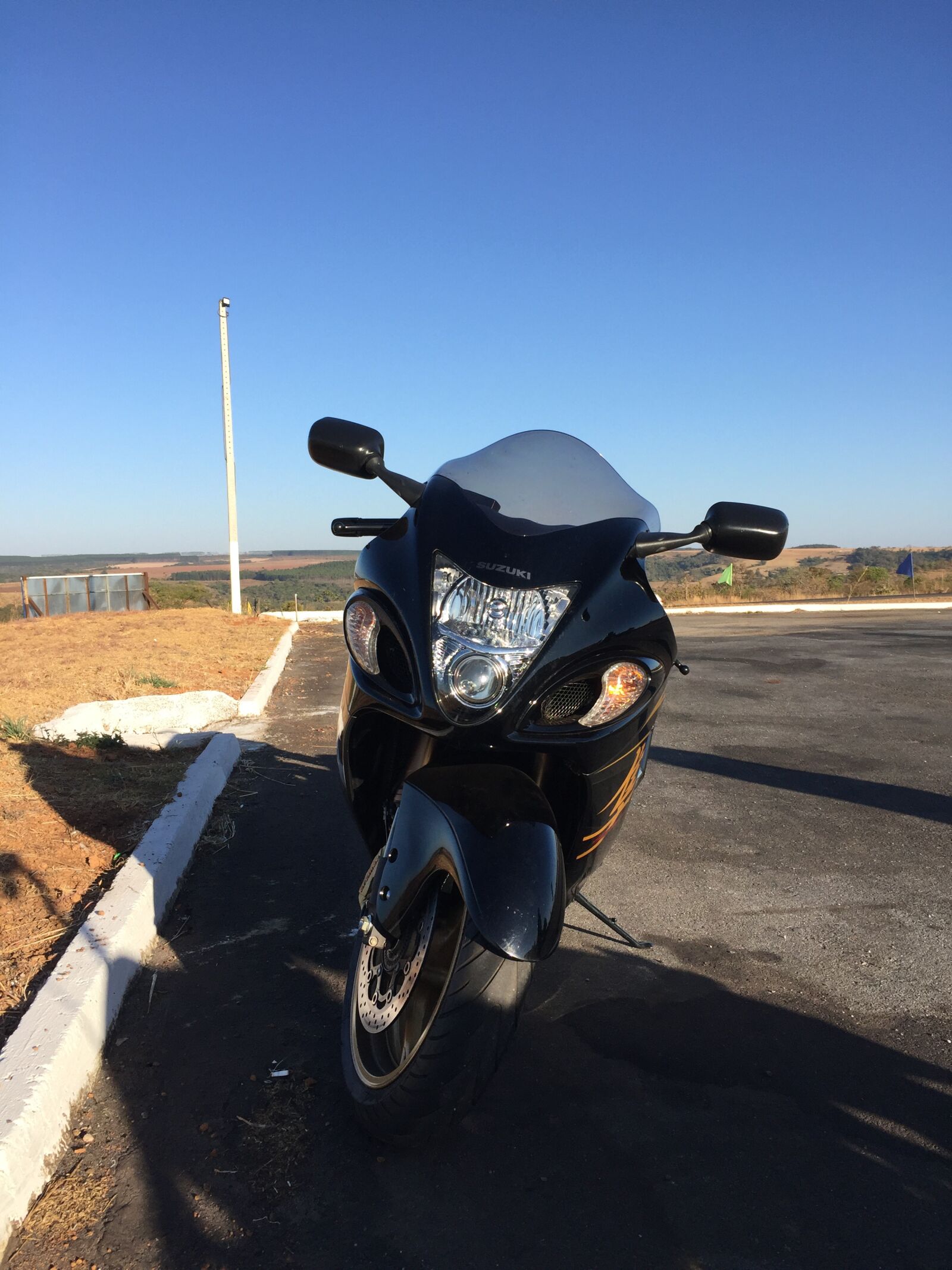 iPhone 6 back camera 4.15mm f/2.2 sample photo. Suzuki, front, moto photography