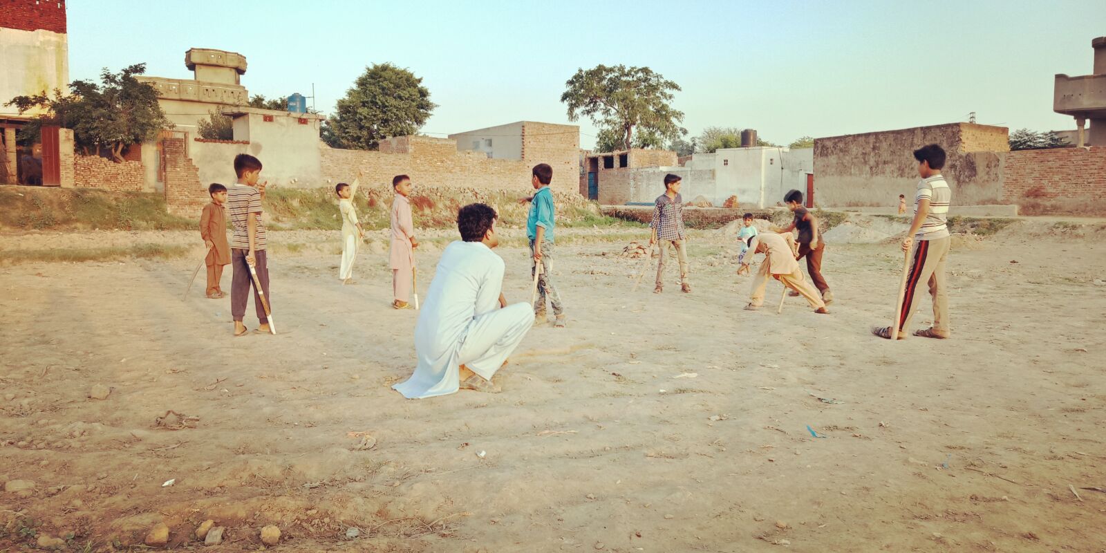 OPPO A83(2018) sample photo. Children playing, village children photography