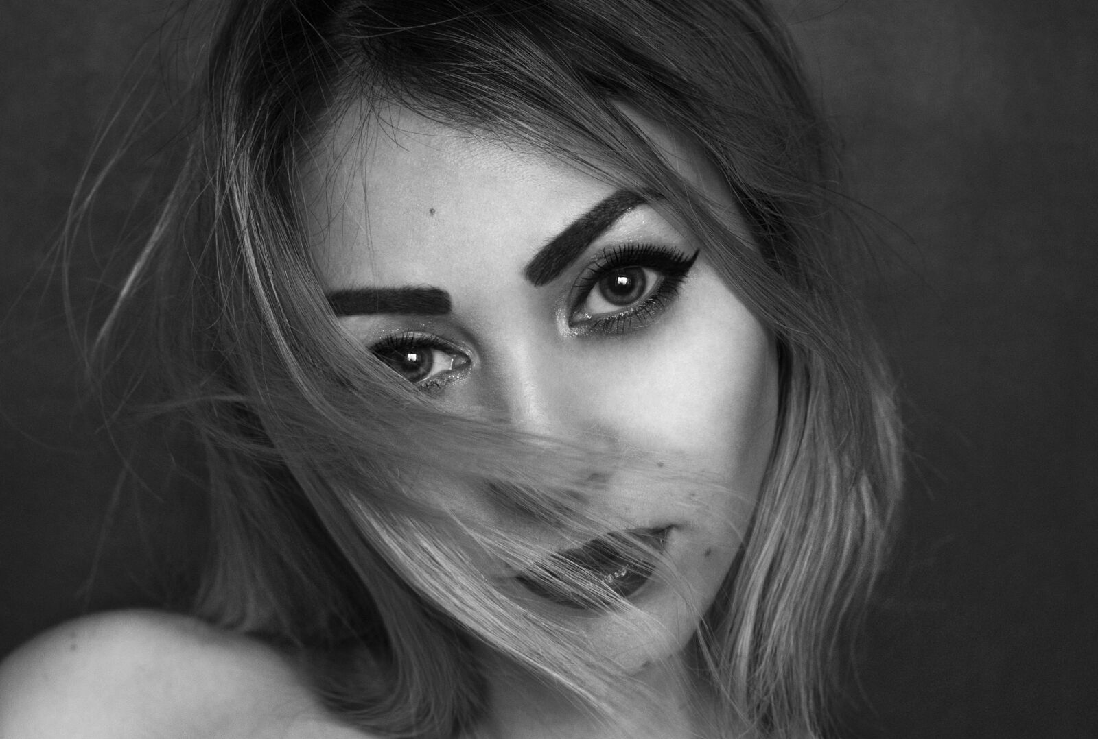Nikon D810 sample photo. Woman, girl, hair photography