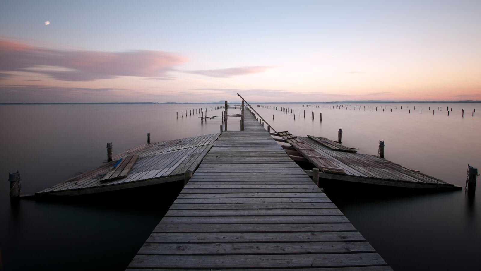 Nikon D300S sample photo. Pier, wooden, sunset photography