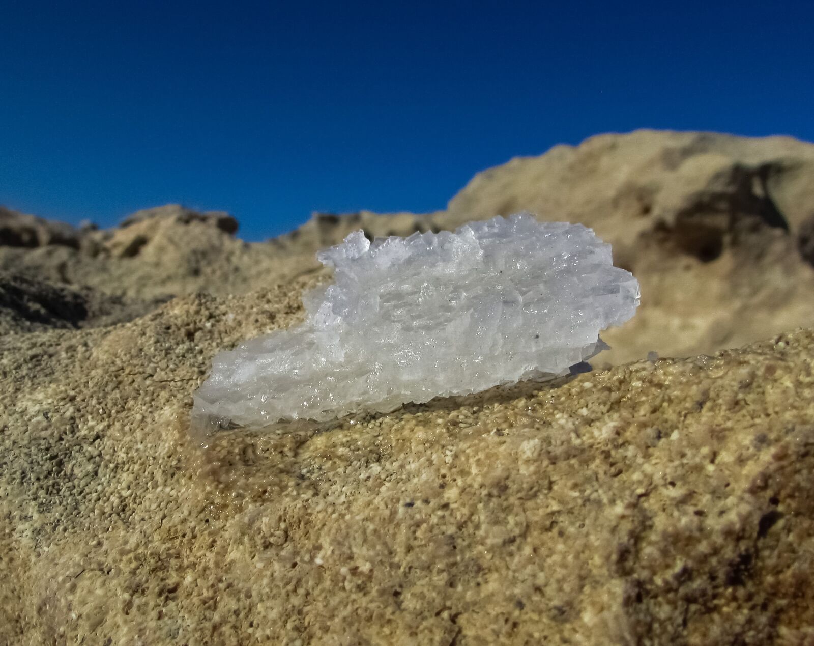 Canon PowerShot SX400 IS sample photo. Salt, mineral, natural photography