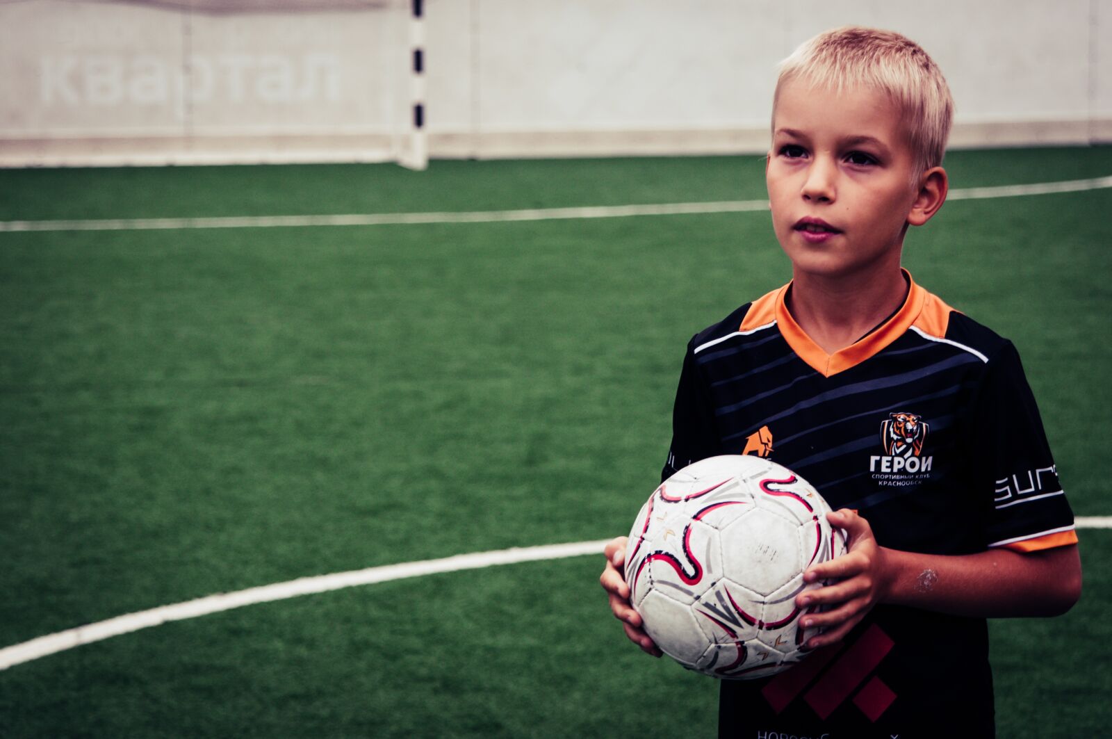 Nikon D300S sample photo. Boy, football, sports photography