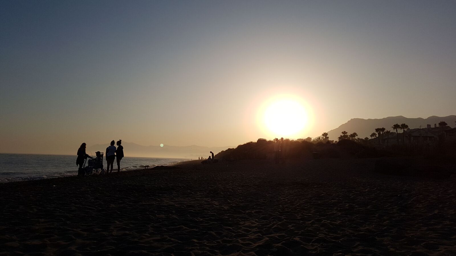 Samsung Galaxy S7 Edge sample photo. Sunset, beach, summer photography