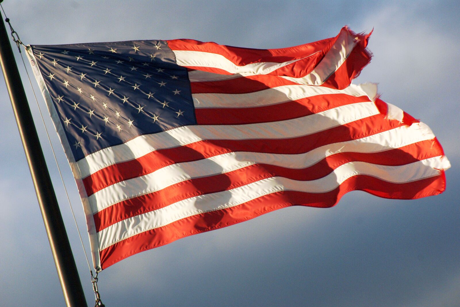 Sony Alpha DSLR-A200 sample photo. Usa, flag, america photography